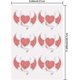thumbnail image 2 of 6 piezas de transferencias de calor con forma de corazón de diablo para planchar, diamantes de imitación para ropa, calcomanías de transferencia de calor, decoración para reparación de ropa., 2 of 7