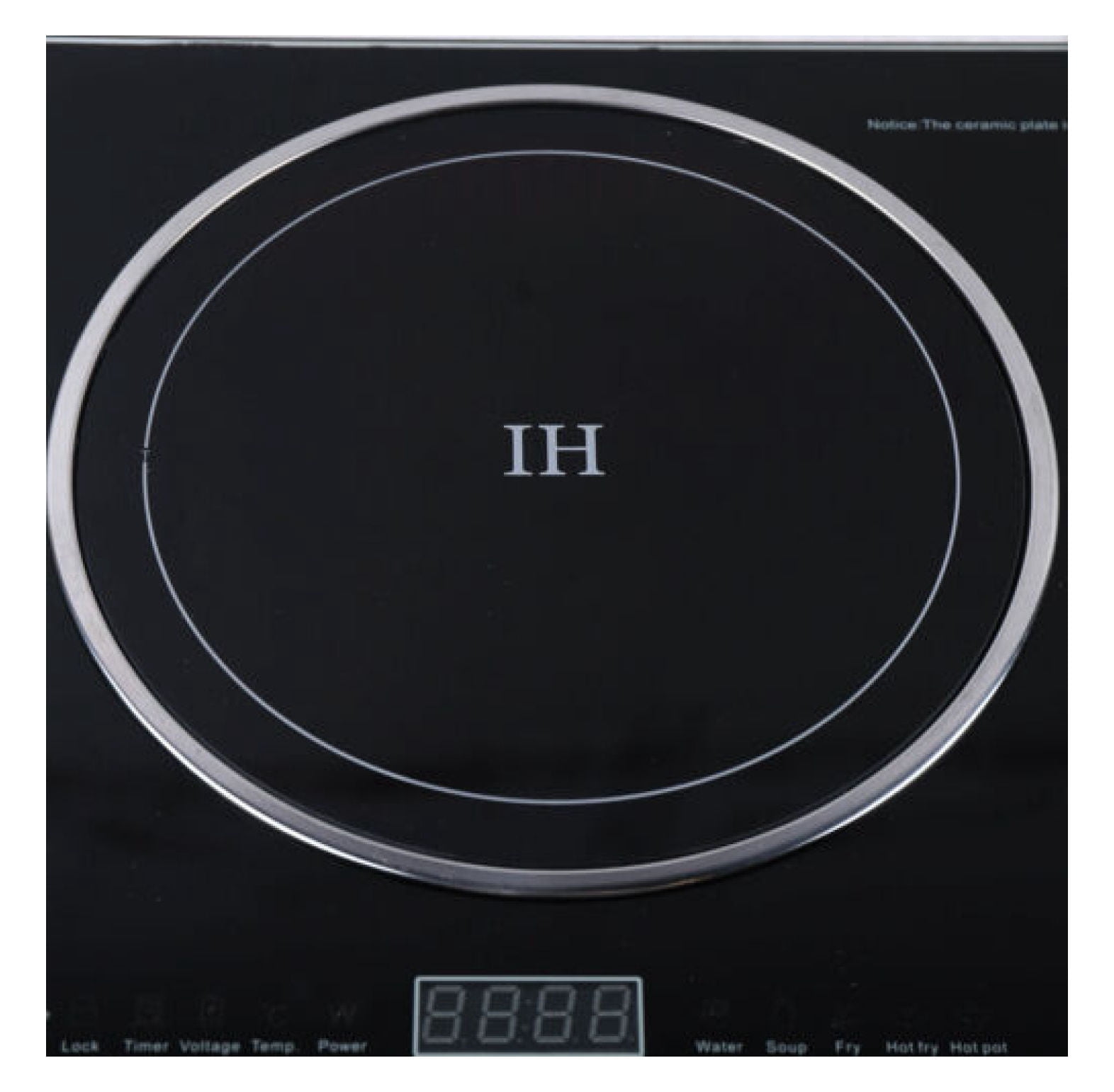 DazzAura 110V Induction Cooktop 2 Burners Electric Hob Cook Top Stove Ceramic Cooktop