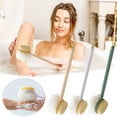thumbnail image 1 of Xihbxyly Cepillo de Baño de Mango Largo, Cerdas Suaves de Nailon de Doble Cara, Bola de Baño Ampliada para Una Espuma Abundante, Fácil Limpieza de Espalda y Cuerpo, Diseño de Cordón Higiénico, Tamaño, 1 of 5