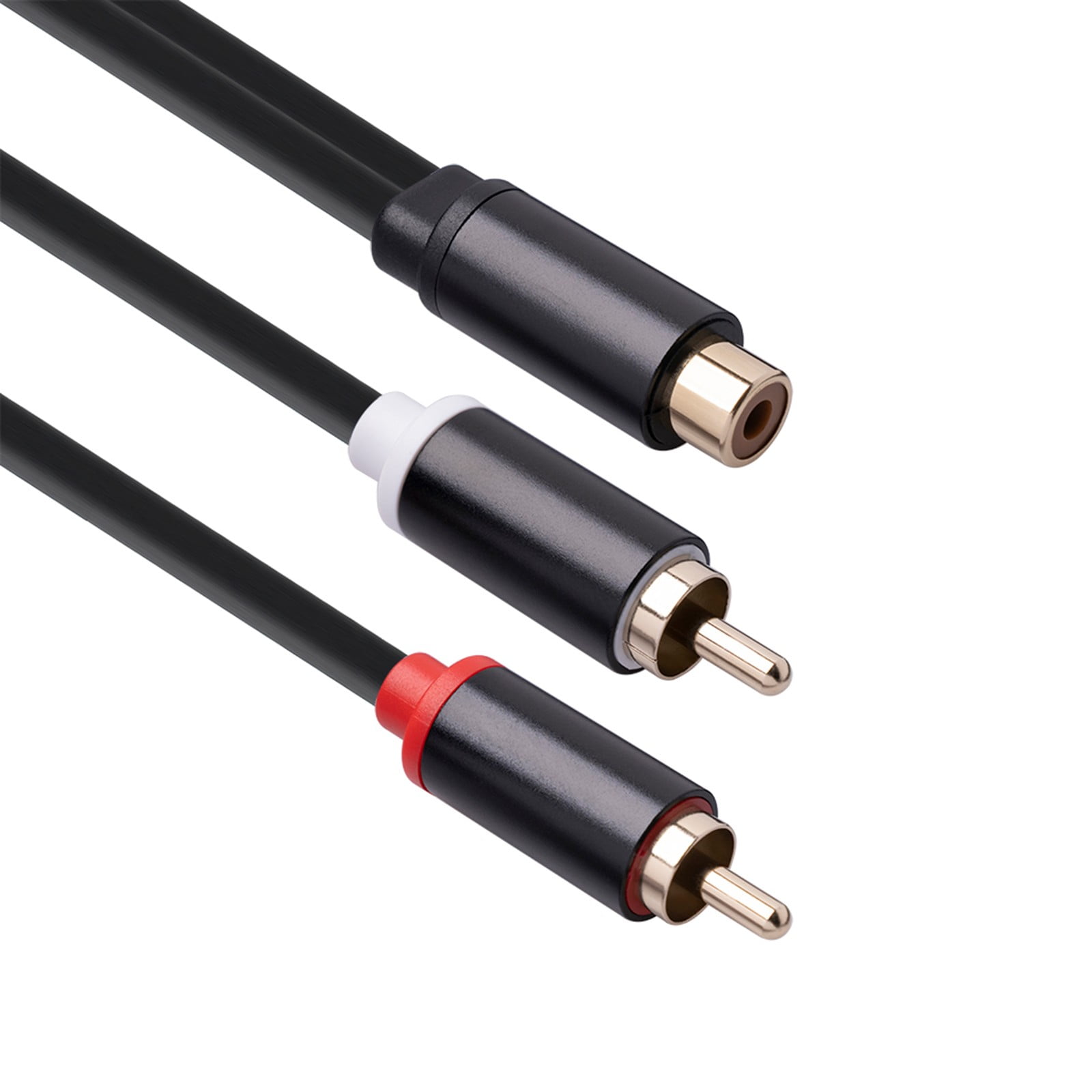voss 3.5mm jack audio cable dual female to male aux splitter for tv amplifier home 3.5 jack aux