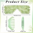 thumbnail image 2 of Set de mascarilla refrescante para ojos y peineta para el cabello Hercicy Green Jade, 2 of 6