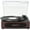 Red- Brown, variant on RetroAudio Vinyl Record Player,Stereo Speakers Turntables with Bluetooth,All in One Vintage Audio Turntable|Brown