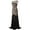 Gold, variant on jsaierl Women 's 1920s Black Sequin Gatsby Maxi Long Evening Prom Dress Plus Size Homecoming Dresses 2024