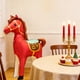 thumbnail image 5 of Globo inflable de caballo 53,5"x40,1" – Decoración de fiesta Dorado, Rojo, Beige, Marrón • Globo de plástico resistente de gran tamaño para eventos festivos, cumpleaños o decoraciones de boda, 5 of 7