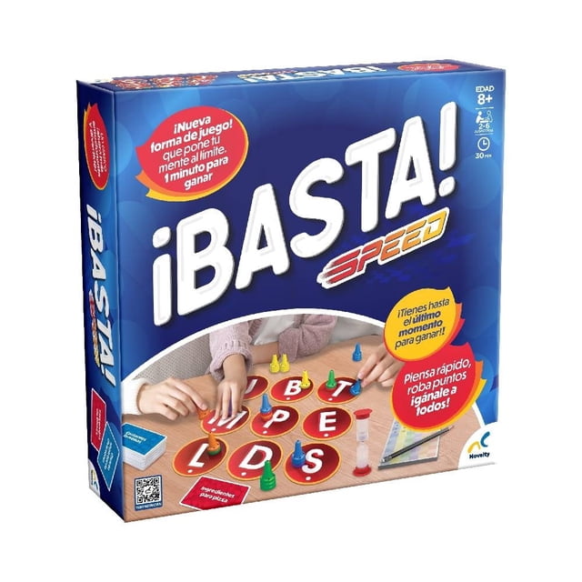 Juego de Mesa ¡Basta! Speed Novelty 1 Minuto para Ganar