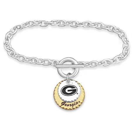 Georgia Bulldogs Bracelets - Georgia Bulldogs Women's Haute Stamp Bracelet - No Size