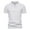 White, variant on Hoen Summer Trendy Shirts for Men Cotton Short Sleeve V-Neck Pullover T-Shirts Lightweight Breathable Blouse Casual Loose Tops
