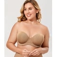 thumbnail image 4 of DELIMIRA Women's Underwire Contour Multiway Full Coverage Strapless Bra Plus Size, 4 of 6