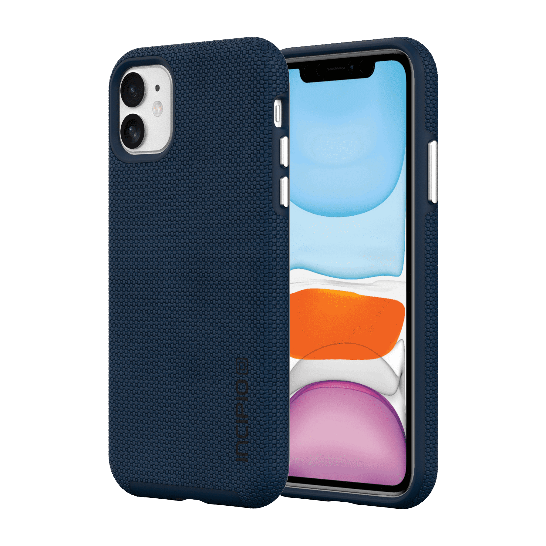 Incipio Dual Pro for iPhone 11 Dual Layer Construction- Navy