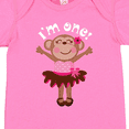 thumbnail image 4 of Inktastic Monkey 1st Birthday 1 Year Old Girl Girls Baby Bodysuit, 4 of 5