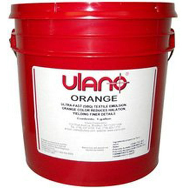  Ulano  Orange Pure Photopolymer Screen Printing Emulsion 