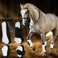 thumbnail image 1 of Gupbes Horse Leg Guard, Horse Boot Wrap, 4PCS Front Back Leg Guard Riding Equipment For Horse Pets, 1 of 8