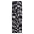 thumbnail image 5 of DHFJKG Bohemian Pants Women Wide Leg Flowy Palazzo Lightweight Stretchy Soft High Rise Elastic Waist Pants Casual Summer Beach Trendy Trousers, 5 of 8