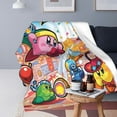 thumbnail image 6 of Kirby Blanket Super Soft Cozy Throw Blanket Fuzzy Comfy Flannel Blanket Warm Plush Blankets For Couch, Sofa, Bed 60"X50", 6 of 6