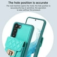 thumbnail image 5 of Dteck Wallet Crossbody Case for Samsung Galaxy S23, Shockproof Leather Card Pocket Fashion Bag Case Heavy Duty Rubber Kickstand Cover with Shoulder Strap, Green, 5 of 8