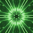 thumbnail image 1 of Ahgly Company Machine Washable Indoor Square Transitional Deep Emerald Green Area Rugs, 8' Square, 1 of 7