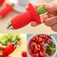 thumbnail image 3 of PEACNNG 2pcs Set Kitchen Fruit Gadget Tools Strawberry Slicer Cutter Strawberry Corer Strawberry Huller Leaf Stem Remover, 3 of 5