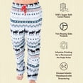 thumbnail image 6 of LazyOne Men's Fleece Pajama Pants, Nordic Pajama Bottoms for Men, Animal (Winter Moose, X-SMALL), 6 of 7