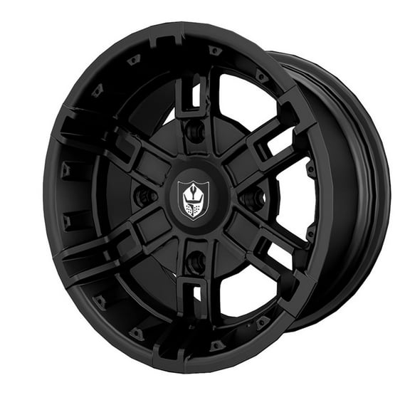 Pro Armor 1522545-458 Matte Black 14" x 8" R14 Rear Buckle Wheel Rim Polaris OEM