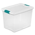 thumbnail image 3 of Sterilite 25 Qt. Latching Box White Set of 6, 3 of 10