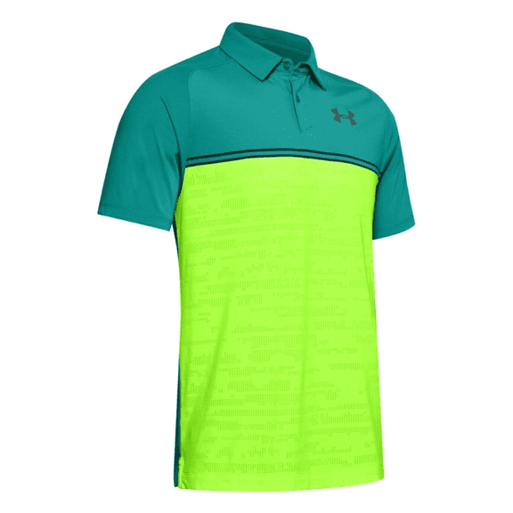$64.99 Under Armour Men's Men's UA Tour Calibrate Polo Shirt, Green, L