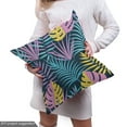 thumbnail image 5 of Ambesonne Tropical Fabric by the Yard Upholstery, Colorful and Exotic Leaf, 1 Yard, Multicolor, 5 of 5