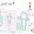 thumbnail image 1 of Just Me Stamp & Die Set Girl Back to School, 1 of 2