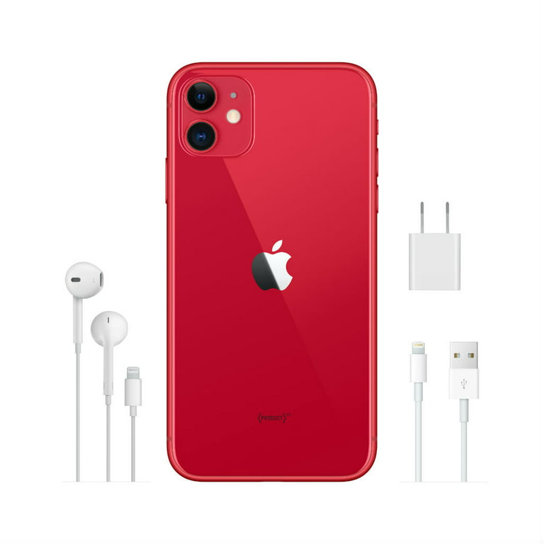 AT&T Apple iPhone 11 64GB, (PRODUCT)RED - Walmart.com