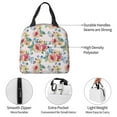 thumbnail image 4 of Honeii Rose Flowers Print Lunch Bag Women, Lunch Box Lunch Bag for Women Adult Men, Small Leakproof Cute Lunch Tote Large Capacity Reusable, 4 of 8
