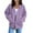 Light Purple -IE09, variant on Lumtrix Womens Zip Up Hoodies Plus Size Long Sleeve Hooded Sweatshirts Fall Winter Casual Fashion Jacket with Pockets Beige L