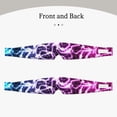 thumbnail image 2 of Yiaed Blue Lightning Print Sleep Mask Blackout - Soft Eye Cover for Sleeping with Adjustable Veclro Breathable Eye Blindfold for Night Nap Travel, 2 of 7