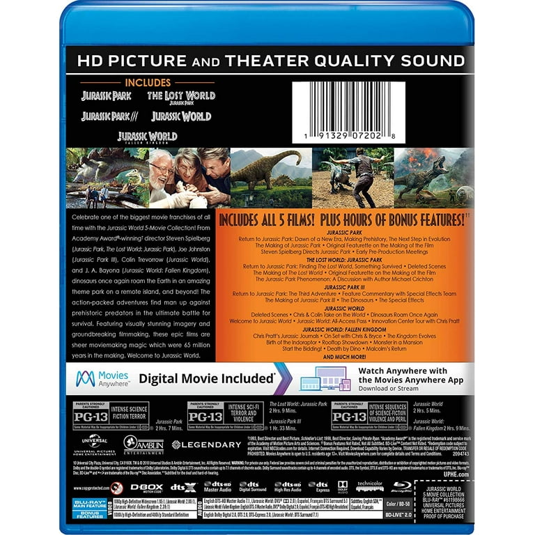 その他 Jurassic World: 5-Movie Collection [DVD] Amazon.com: Jurassic World 5-Movie Collection [DVD] : Sam