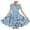 2#Multicolor, variant on Girls Summer Floral Print Short Sleeve Round Neck Ballet Dress Tutu Dance Skirt Party Outfit