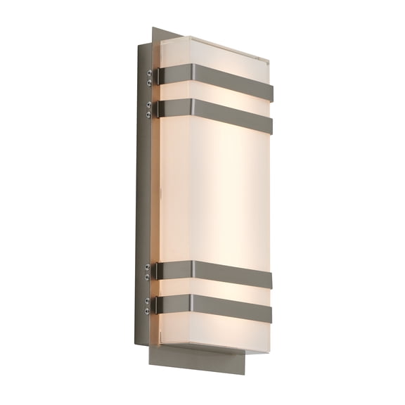 Artika Glowbox 3 Outdoor LED Wall Light Stainless Steel