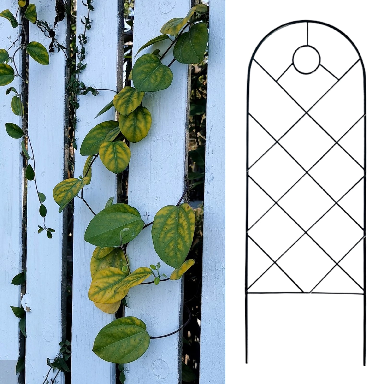 AYYUFE Plant Climbing Support Universal Weather Resistant Reusable Lightweight Climbing Plants H Potter Garden Trellis for Garden
