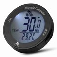 thumbnail image 4 of Bike Computer LED Backlight Multifunction Round Wireless Cycle Computer Cycling Odometer, 4 of 4