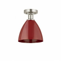 Innovations Lighting - Plymouth Dome - 1 Light Semi-Flush Mount In Industrial