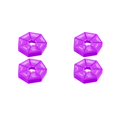 thumbnail image 2 of Maoww Pack of 2 Pill Case Plastic 7 Grids Storage Daily Pills Tablet Dispenser Portable Camp Organizing Container Box Purple Type2 NO2, 2 of 6