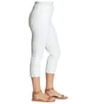 thumbnail image 3 of Nine West Women's Stretch Relaxed Leg Chrystie Capri Pants (White, 8), 3 of 3