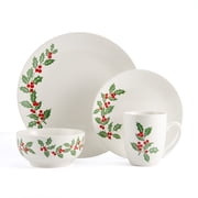Studio Nova Holly Cheer 16-Piece Dinnerware Set