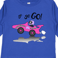 thumbnail image 4 of Inktastic Go Go Go Pink Racing Car Boys or Girls Long Sleeve Toddler T-Shirt, 4 of 5