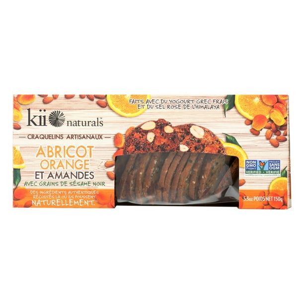 Kii Naturals Apricot Orange Almond Case Of 12 5 3 Oz Walmart Com Walmart Com