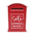 thumbnail image 1 of Holiday Time mail box - Red / White, 1 of 3