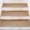 Beige Lines, variant on 15 Pack 8 "X 30" Non-Slip Carpet Stair Treads for Indoor Wooden Steps, Made of Polyester and Reusable Adhesive, Suitable for Kids Elders and Pets（Brown Lines）