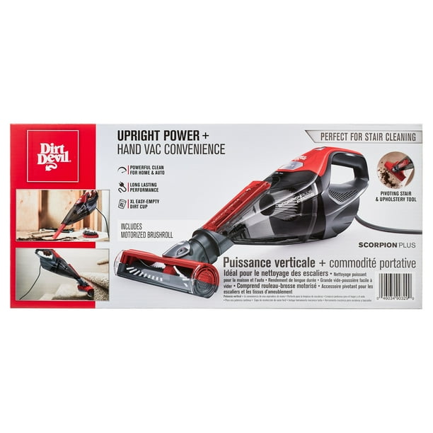 Dirt Devil Scorpion Plus Powerful Handheld Vacuum Cleaner