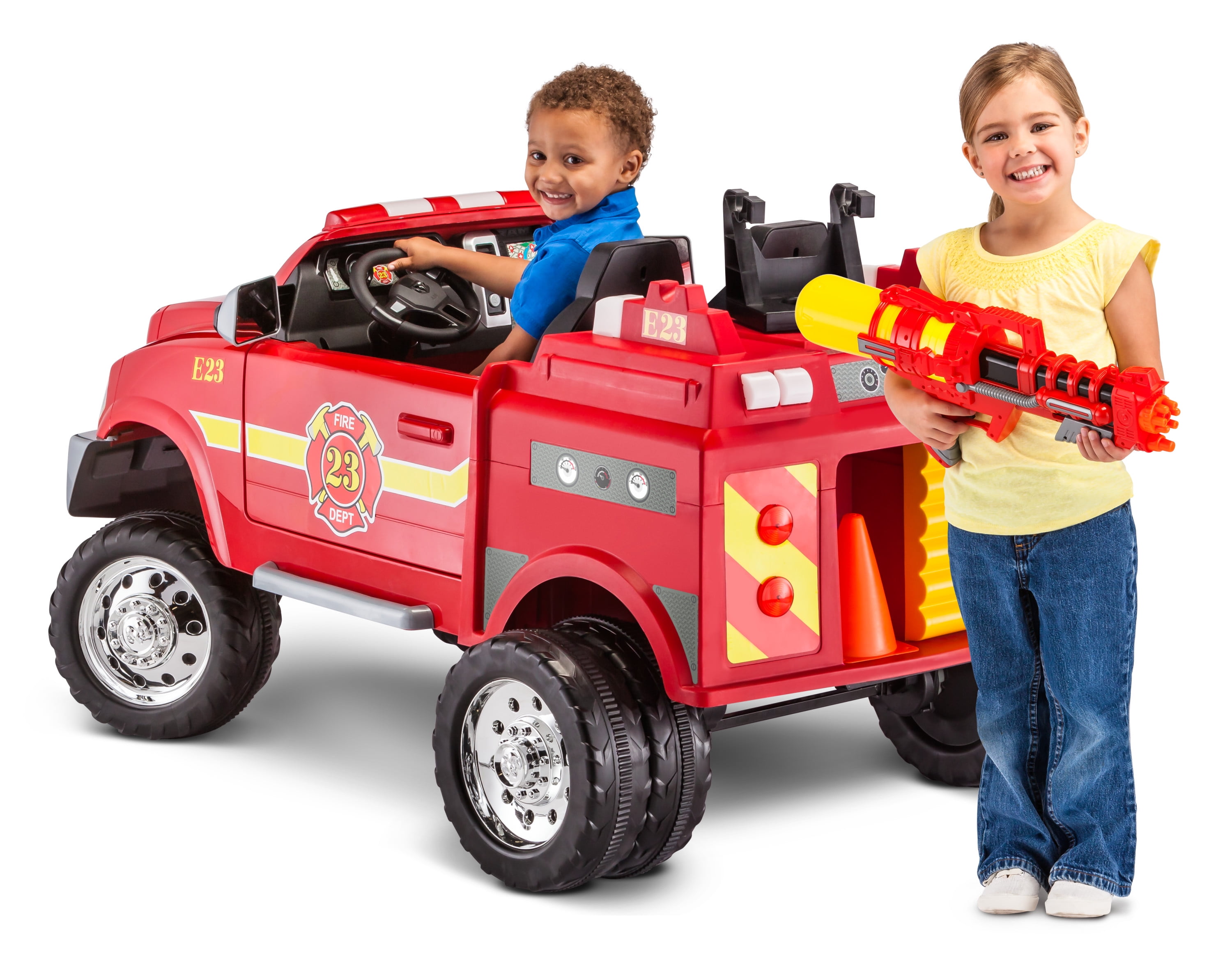 fire truck ride on for toddlers