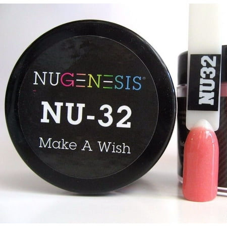 NUGENESIS Nail Color Dip Dipping Powder 1oz/jar - NU32 Make A