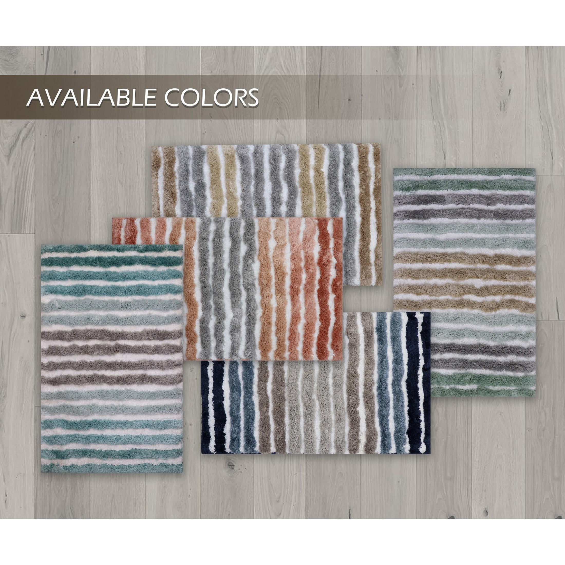 Bathroom Rugs, Extra Soft Absorbent Bath Rugs, Non-Slip, Quick Drying, Machine Washable, Plush Comfort for Bathroom Floor, Tub, Shower and Home Decor Accessories, 24x40, Linen