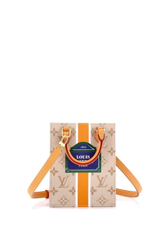 Pre-Owned Petit Sac Plat Bag Monopaname Canvas By Rebag
