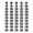 Black, variant on Number Pencil Toppers, Pencil Number Toppers, Reusable Number Tags for Teacher Supplies, Pencils Tracking Markers for Supply Stations and School Organization (Blue, Number: 1-30)